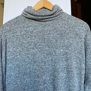 Grey turtleneck